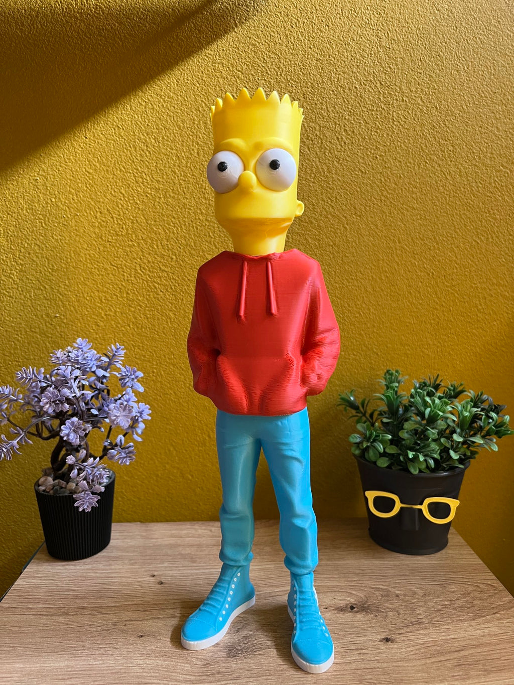 Bart Simpson Φιγούρα με Στυλάτο Φούτερ – Συλλεκτική