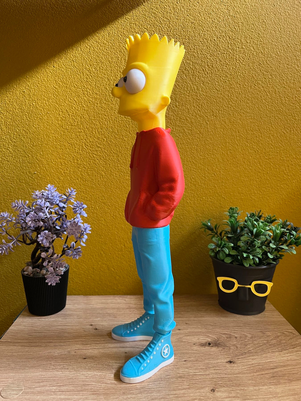 Bart Simpson Φιγούρα με Στυλάτο Φούτερ – Συλλεκτική