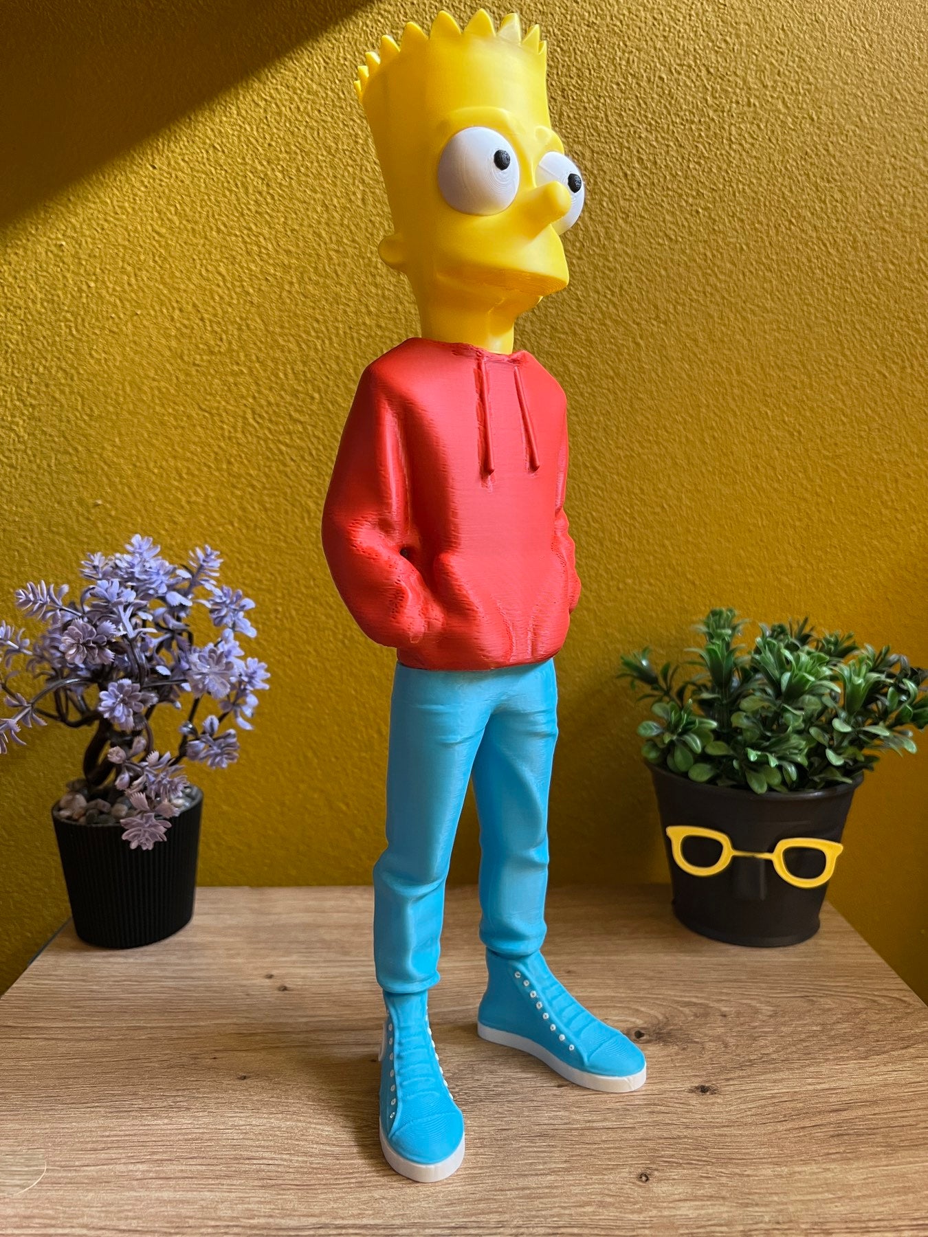 Bart Simpson Φιγούρα με Στυλάτο Φούτερ – Συλλεκτική